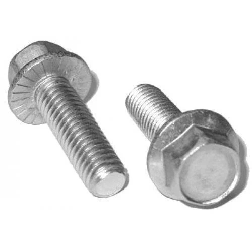 Stainless Steel Flange Bolt - Color: Silver