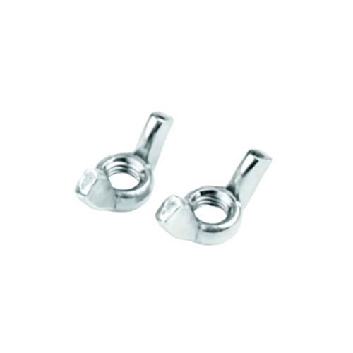 Steel Wing Nuts - Color: Silver