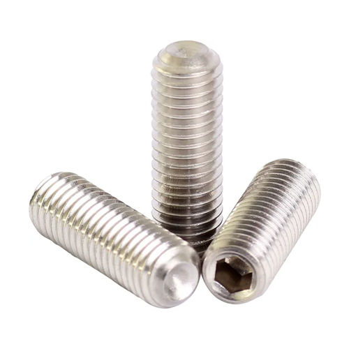 Stainless Steel Grub Screw - Color: Silver