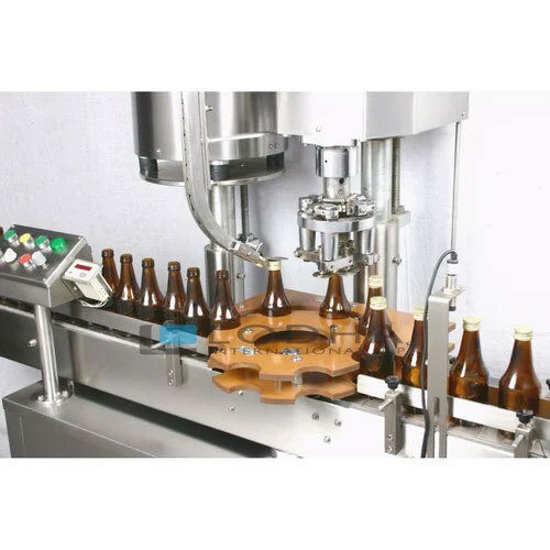 Bottle Capping Machines - Color: Silver