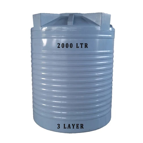 2000 Ltr Water Storage Tank - Color: White