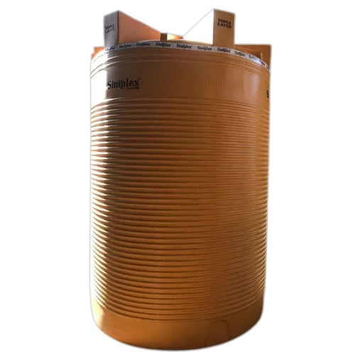 10000 Ltr Water Storage Tank - Color: Black