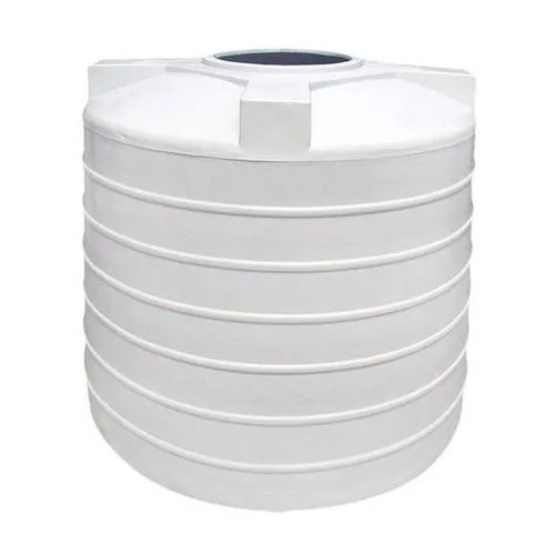 5000 Ltr Hdpe Water Storage Tank - Color: White
