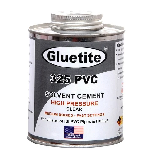 High Pressure Pvc Solvent Cement - Physical State: Liquid Coating