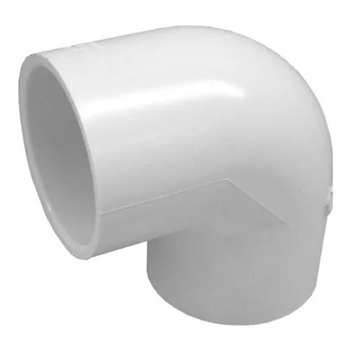 90 Degree PVC Elbow - High-Quality PVC, 2 Inch Size, White Color | Female Connection, 175 psi Working Pressure, Versatile Plumbing Solution