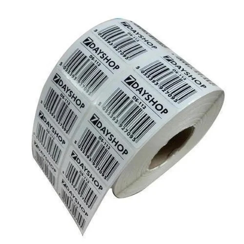 60GSM Paper White Printed Barcode Label