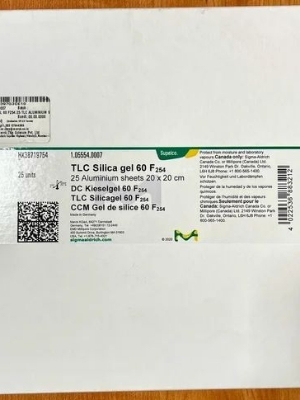 TLC PLATES SILICA GEL 60 F254 MERCK GERMANY