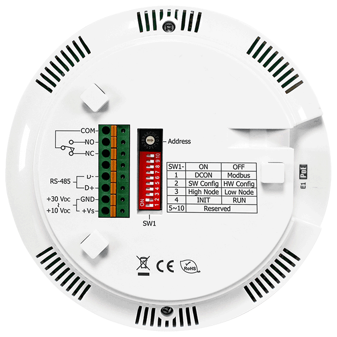 Industrial Gas Sensor Module - Color: White