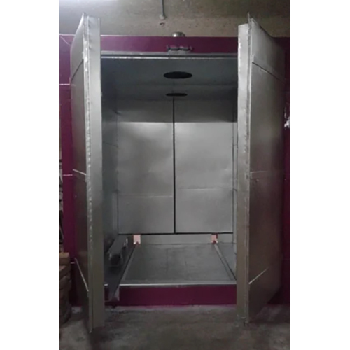 Powder Coating Heat Chamber - Mild Steel, 2500*1500*2000 mm | 1 HP Motor, 12-Month Warranty, Industrial Use