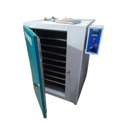 Dry Heat Chamber - Mild Steel, Customized Rectangular Size, Blue Color | 1 HP Motor for Optimal Industrial Drying, Curing, and Sterilization Solutions