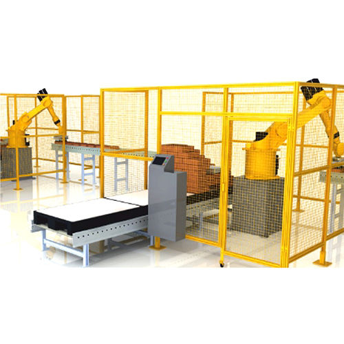 Industrial Robotic Depalletizing Cell - Attributes: Easy To Operate