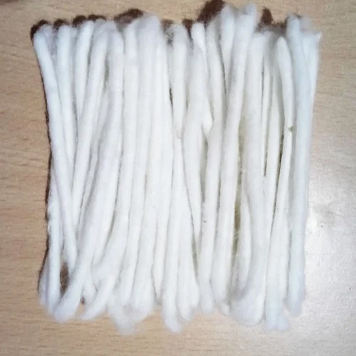 Handmade Long Cotton Wick - Color: White