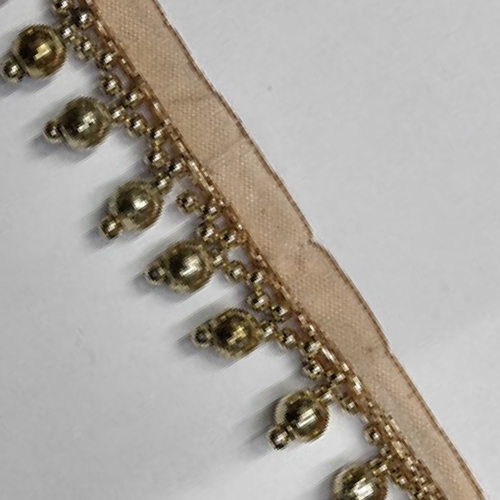 S1j5bom8 Golden Tassel Latkan Moti Lace - Color: Different Available