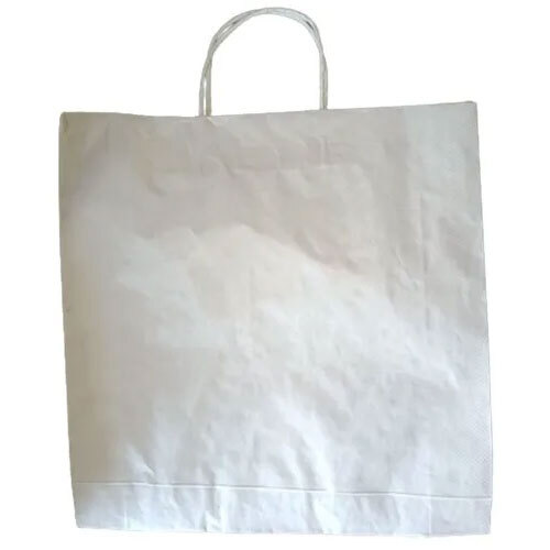 Grocery Paper Bag - Color: White