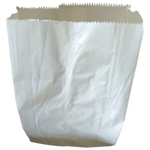 White Grocery Paper Bag