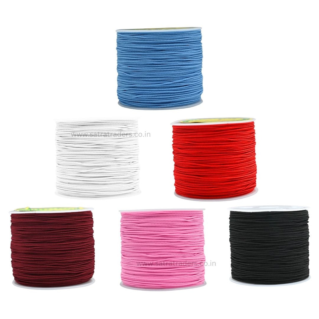 Jewelry Elastic Thread | Size : 1mm | Approx 40mtr