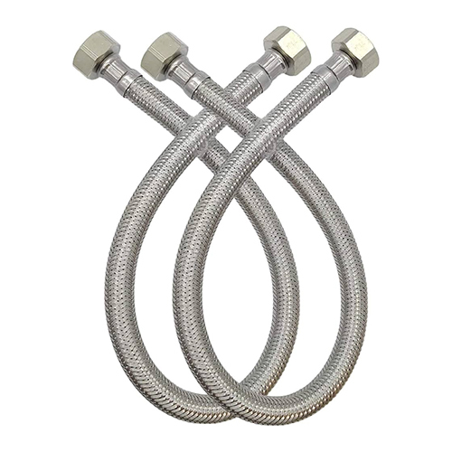 Metal Braided Connection Hose - Color: As Per Requirement