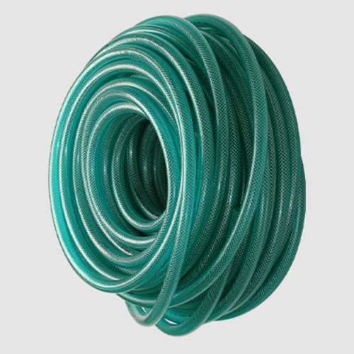 Green Garden Braided Round Pipe - AISI Standard Seamless Design, 100 Meters Length, Custom Colors Available, 1-Year Warranty