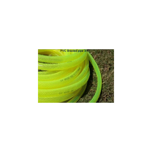 Light Green PVC Garden Braided Pipe