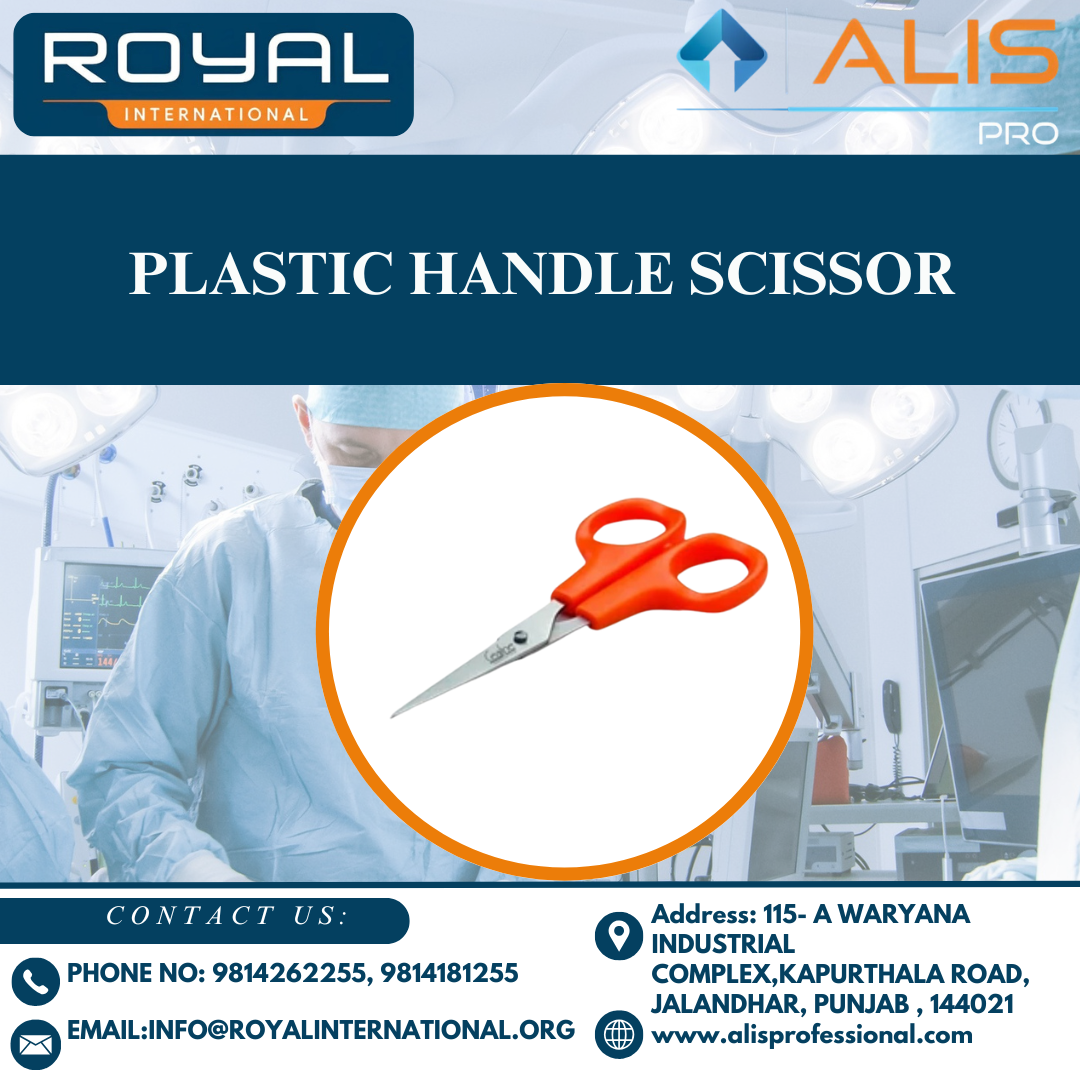 Plastic Handle Scissor