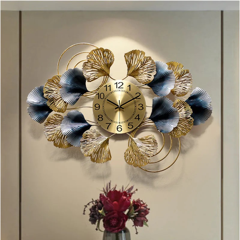 Creative Metal Wall Clock - Color: Multicolor