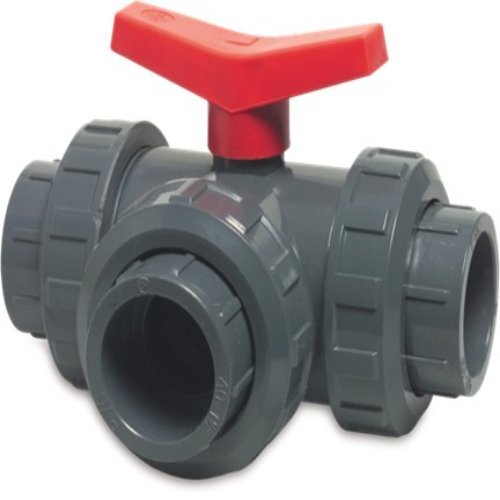 Three Way Union Ball Valve Plain