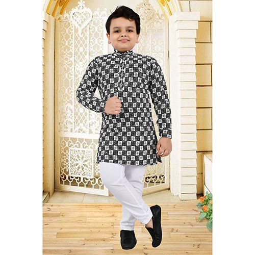 Designer Sequence Kurta Pajama For Boys - Age Group: 3 To 8 Years