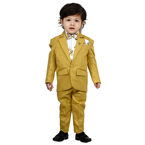 1X5 Yellow Coat Suit - Age Group: Kids