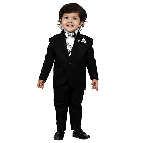 1X5 Black Coat Suit - Age Group: Kids