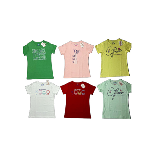 52 26X36 Cotton Lycra T-Shirt - Age Group: Kids