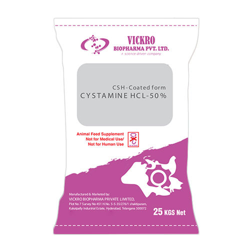 Cystamine Hcl-50% Animal Feed Supplement - Application: Fodders