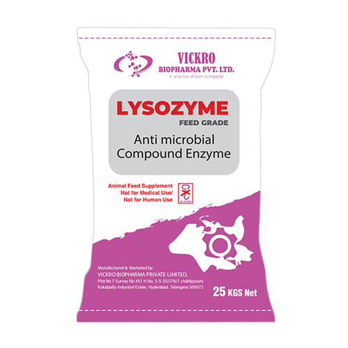 Lysozyme Anti Microbial Compound Enzyme - Application: Fodders