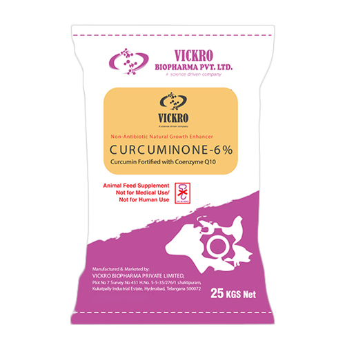 Curcuminone-6% Non Antibiotic Natural Growth Promoter