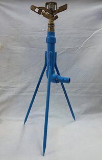 3/4 Inch Single Stage Brass Sprinkler With Metal Stand