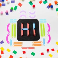 Alpha Numeric Puzzle - Alphabet Construction Puzzles