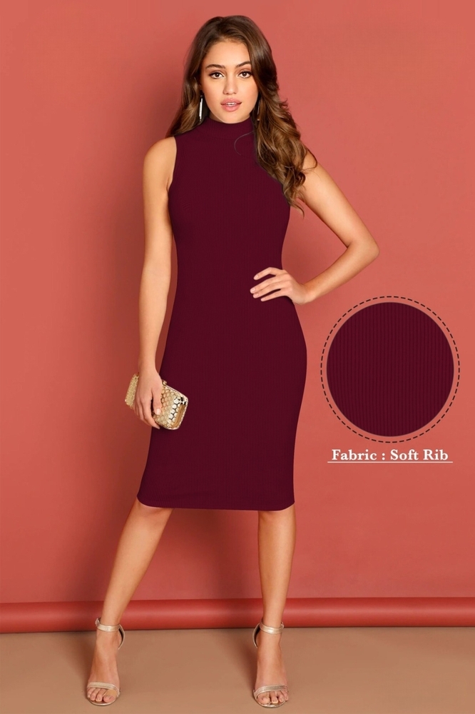 Ladies Bodycon Dress - Color: All