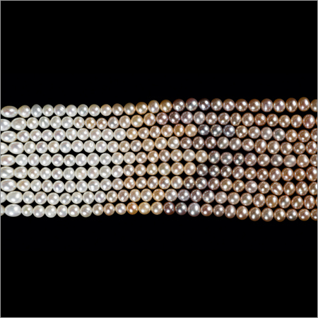 आधा ड्रिल किया हुआ मोती