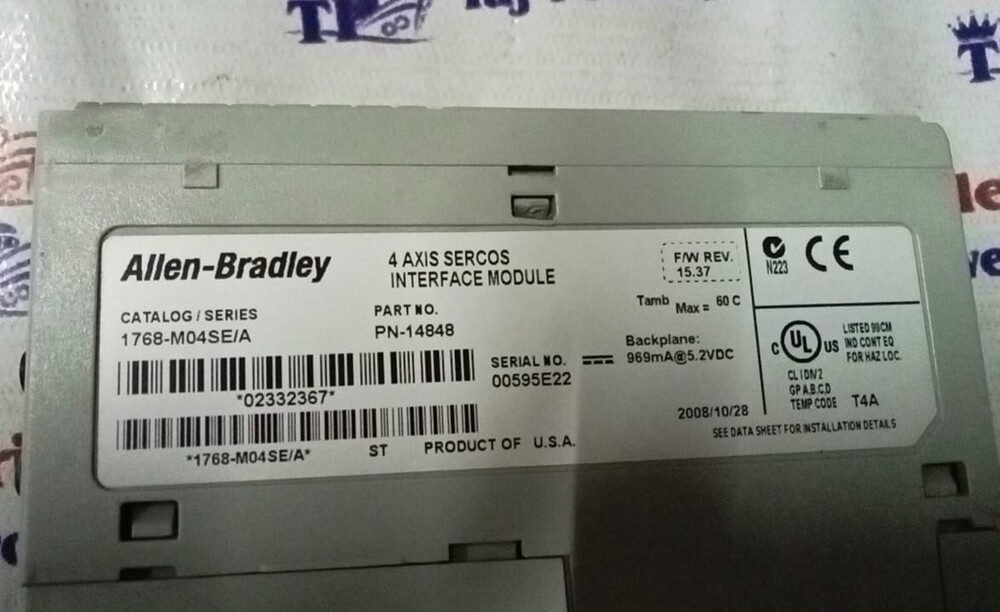 ALLEN BRADLEY 1768-M04SE/A PLC