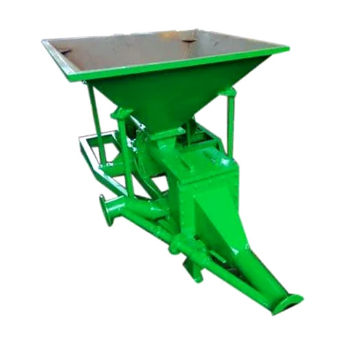 Industrial Bulker Unloading Pump - Color: Green Paint Coted