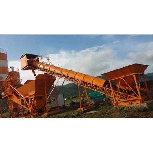 Stationary Radial Conveyor - Color: Orange Paint Coated