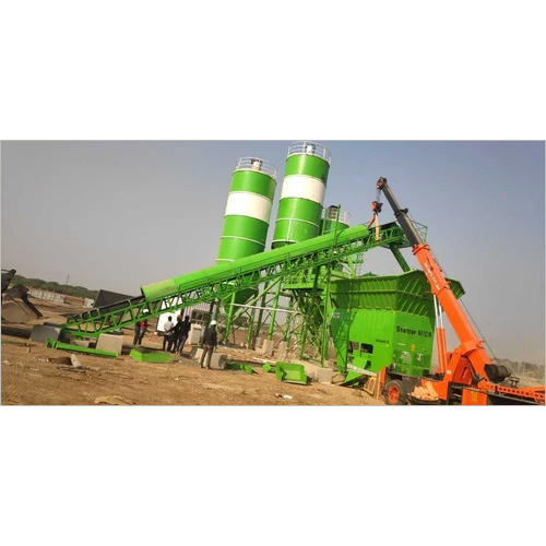 Radial Conveyor - Color: Green Paint Coated