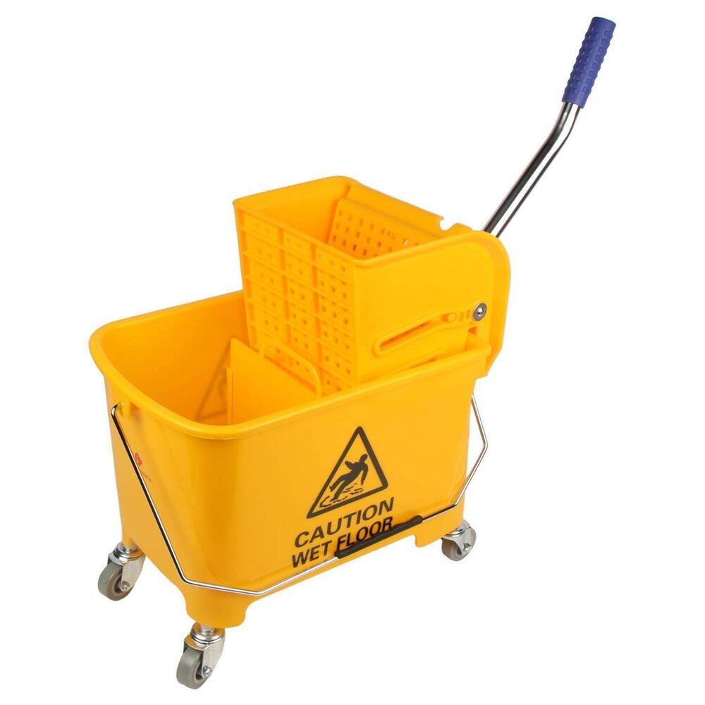 Single Mopping Wringer Trolley