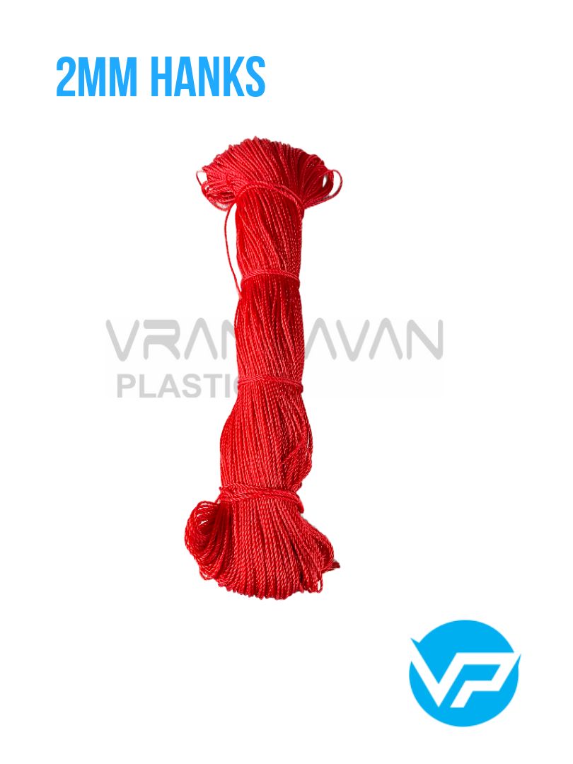 2MM HANKS HDPE MONO ROPES