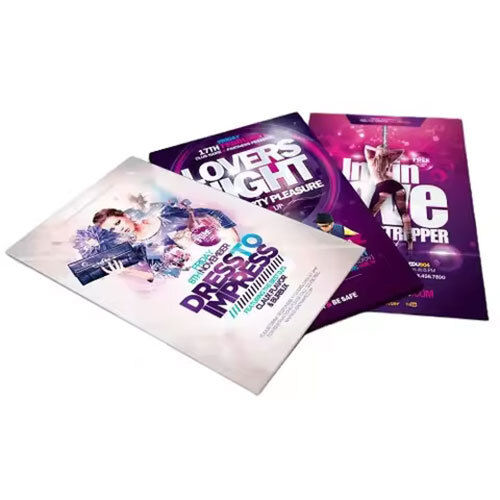 Flyer Brochure High Quality Folded Fast Print Business Leaflet Printing Service