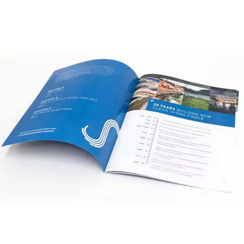 Folded Booklet Leaflet Art Paper Poster Catalog Brochure Flyer Menu Printing services