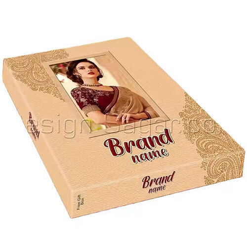 Colorful Cardboard Clothing Saree packaging Box