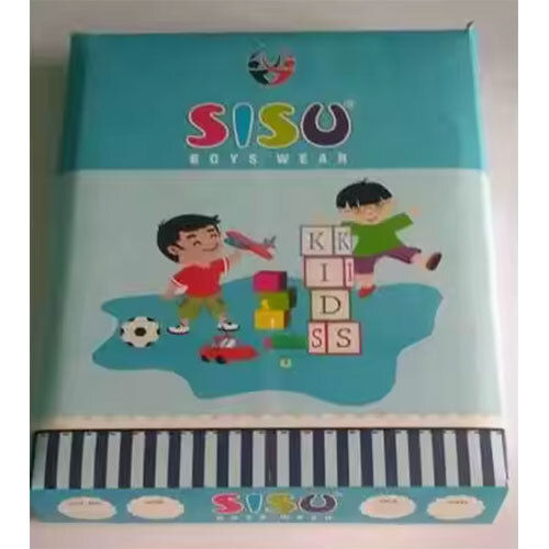 Premium Custom kids garment Packing Box