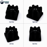 Plastic Conveyor Clamp - Color: Black