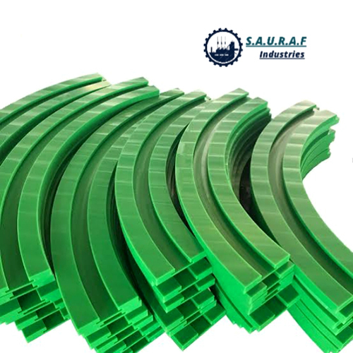 Plastic Uhmwpe Wear Strips - Color: Green
