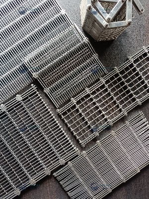 Eyeflex Wire Mesh Belt - Color: Silver